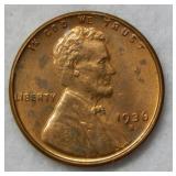 1936 S Lincoln Wheat Cent