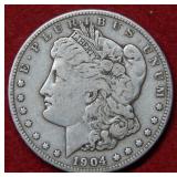 1904 S Morgan Silver Dollar
