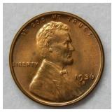 1936 S Lincoln Wheat Cent