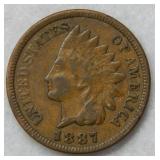 1887 Indian Head Cent