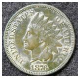 1876 Indian Head Cent