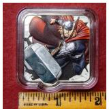 2025 Nuie Marvel 'Thor' 2oz .999 Silver bullion