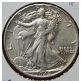 1942 Walking Liberty Silver Half