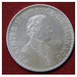 1975 Monacco .999 1.18oz Silver Coins