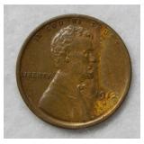 1912 D Lincoln Wheat Cent - brown