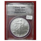 2006 Silver Eagle 1oz ANACS MS69