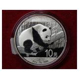 2016 China Panda 30g .999 Silver Bullion
