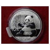 2017 China Panda 30g .999 Silver Bullion