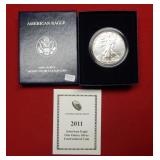 2011 Silver Eagle 1oz UNC Coin