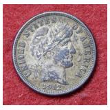 1912 Barber Silver Dime
