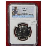 1964 Silver Kennedy Half NGC PF66