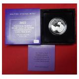 2022 US Purple Heart Proof Silver Dollar