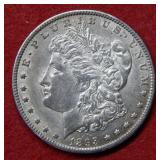 1893 O Morgan Silver Dollar