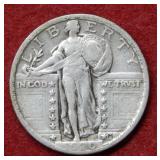 1920 Standing Liberty Silver Quarter