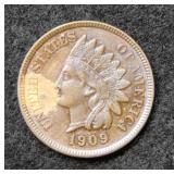 1909 Indian Head Cent - Last Year