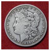 1896 S Morgan Silver Dollar