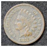 1874 Indian Head Cent