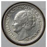 1944 Netherlands Silver Quarter