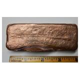 1 lb 1oz .999 Fine Copper Bar