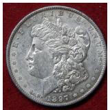 1897 O Morgan Silver Dollar