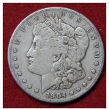 1904 S Morgan Silver Dollar
