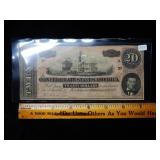 1864 $20 CSA Note  T-67