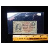 Fifteen Cent Fractional Note 4th Issue FR#1268