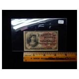 Ten Cent Fractional Note 4th Issue FR#1258
