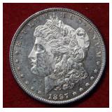 1897 Morgan Silver Dollar