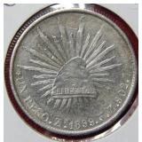 1899 Mexioc Silver Libertad Peso ***