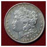 1896 Morgan Silver Dollar