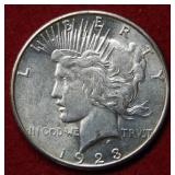 1923 S Peace Silver Dollar