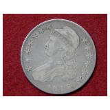 1819 Bust Silver Half Dollar