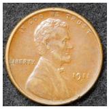1911 S Lincoln Wheat Cent