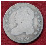 1829 Bust Silver Dime