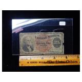 Twenty Five Cent Fractional Note 4th Issue FR#1302