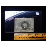 Twenty-five Cent Fractional Note 2nd Issue FR#1283