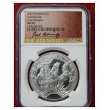 2023 Goddess Eos Silver Coin NGC MS69