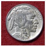 1925 Buffalo Nickel - cleaned