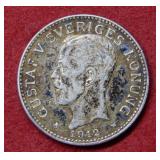 1912 Sweden 2 Kroner