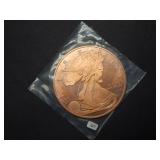 Half Pound of .999 Fine Copper Round Bullion