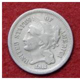 1872 Three Cent Nickel