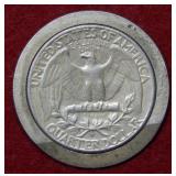 1964 D Silver Half and Silver Quarter Novelty Set