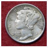 1920 Mercury Silver Dime