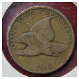 1858 Flying Eagle Cent