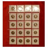 (20) Proof Washington Quarters back to 1968