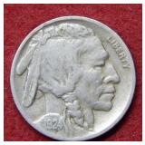 1924 D Buffalo Nickel