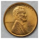 1952 S Lincoln Wheat Cent