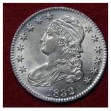1832 Bust Silver Half Dollar