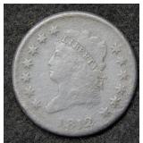 1812 Large Cent - Early Date